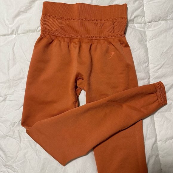 Orange Gymshark Leggings - Picture 2 of 4